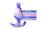 Avant Twilight Silicone Anal Plug Blue Butt Plugs